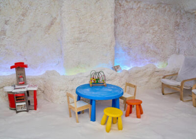 Salt room interior